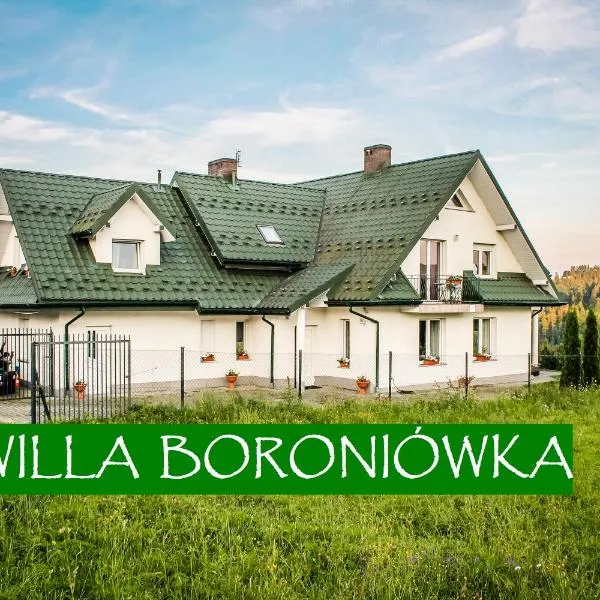 WILLA BORONIÓWKA Falsztyn nad Jeziorem Czorsztyńskim, hotel v destinaci Falsztyn