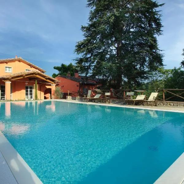 Agriturismo Villa Le Vigne โรงแรมในCennina