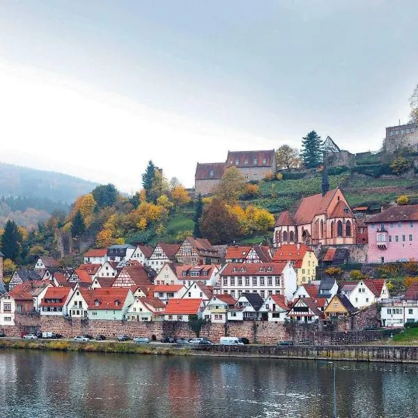 Neckarblick,Natur, Altstadt, hotelli kohteessa Rothenberg