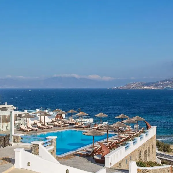 Grand Beach Hotel, hotel in Mýkonos City