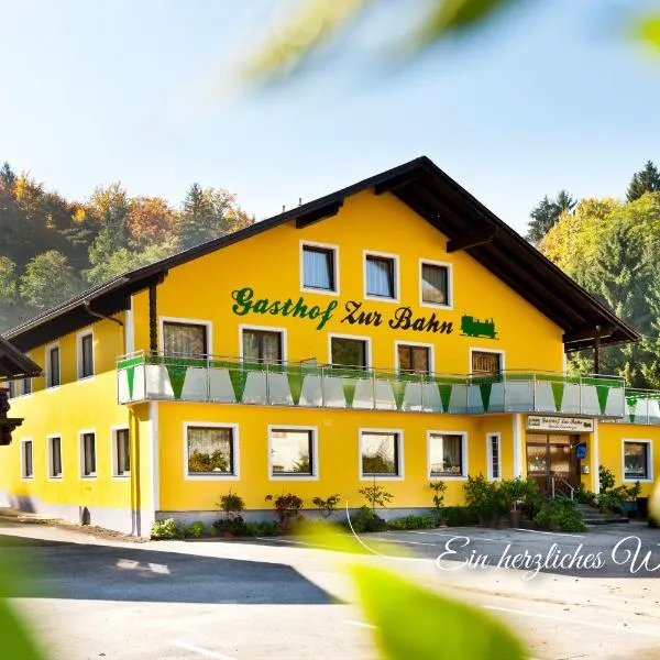 Gasthof "zur Bahn", hotel Lassnitzhöhében