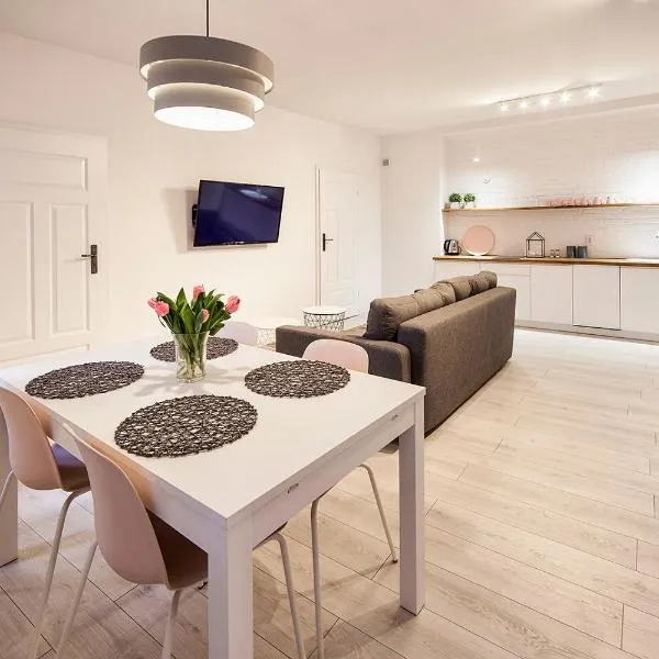 Apartamenty toruńskie pod Krzywą Wieżą、トルンのホテル