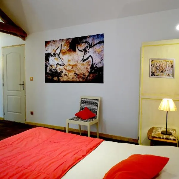 Chambre Lascaux aux Meulieres a Domme, hotell i Domme