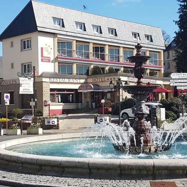 Bagnoles Hotel - Contact Hotel, hotel in Saint-Aignan-de-Couptrain