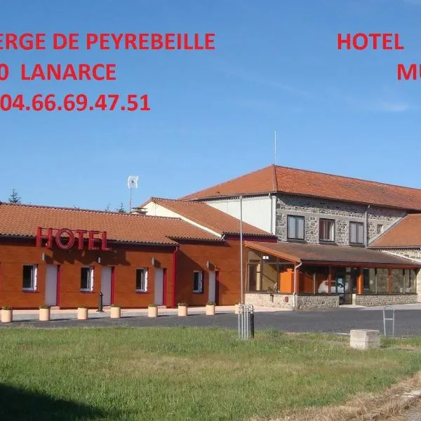 Auberge De Peyrebeille, hotel in Lanarce