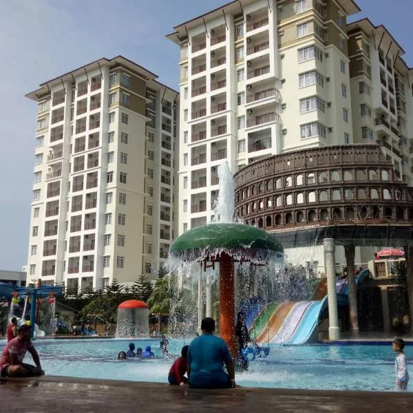 CT Homestay at Lagoon Park Resort, hotel v destinaci Melaka