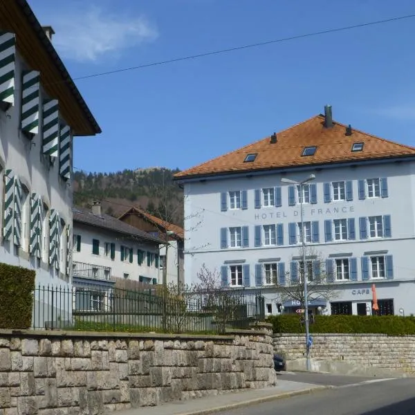 Hôtel de France, hotel in Vuiteboeuf