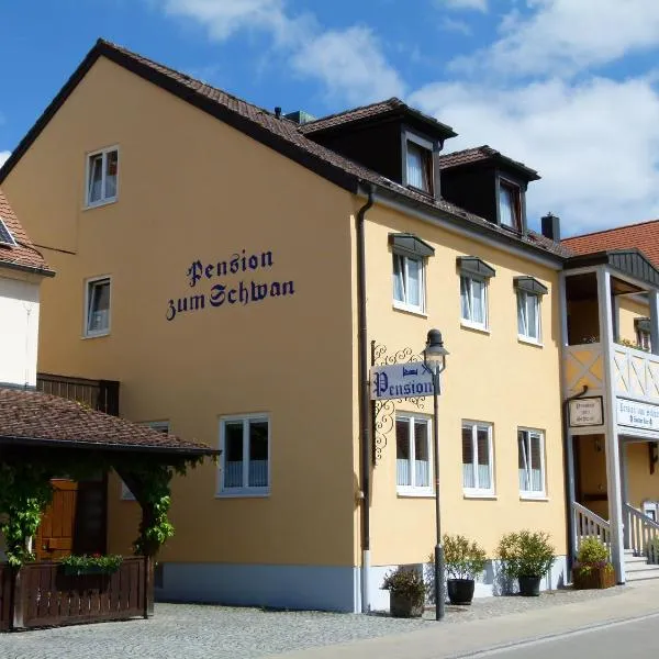 Pension "Zum Schwan", hotel v destinaci Muhr amSee
