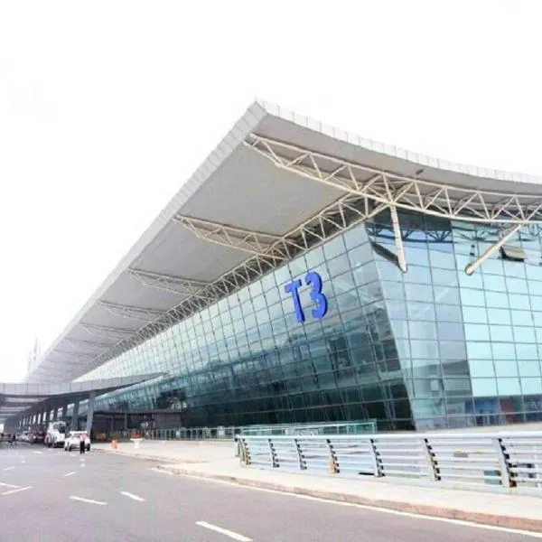 One Meter Sunshine Hotel Xi'an Xianyang International Airport Flagship Store, hotel en Yaodian