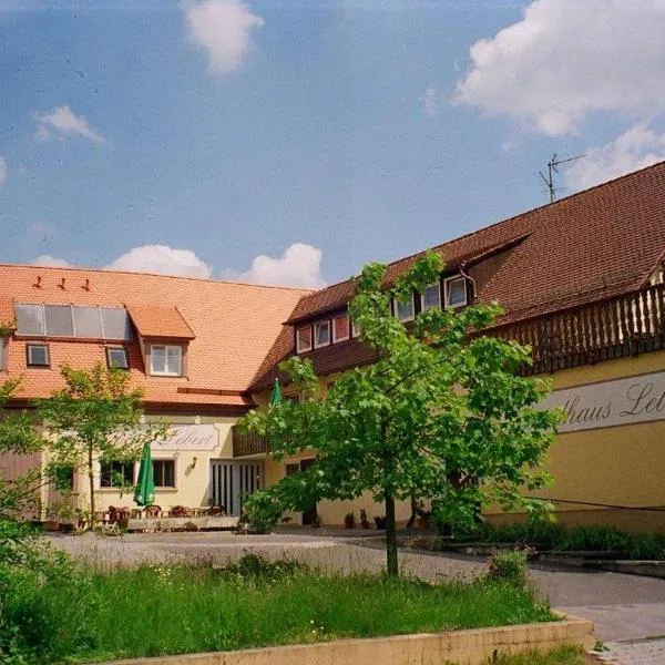 Landhaus Lebert Restaurant, hotel en Windelsbach