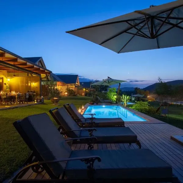 Kambaku River Lodge, hotel di Louwʼs Creek