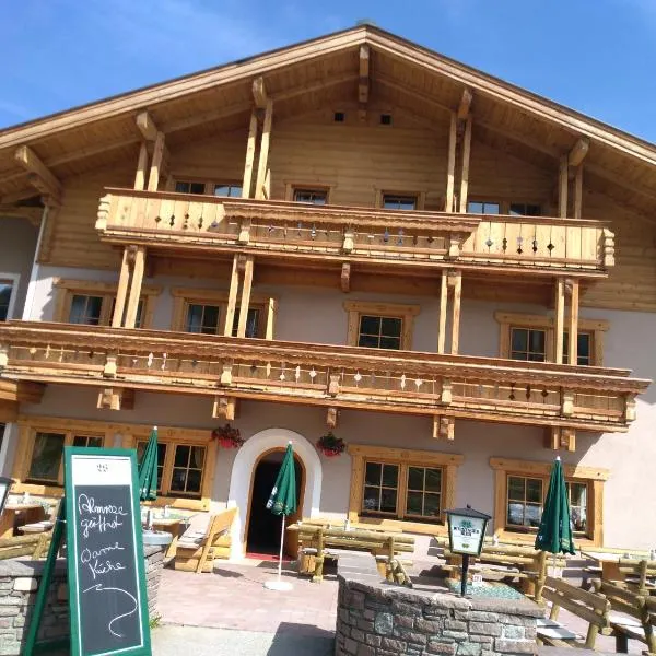 Alpengasthof Almrose im Heutal, hotell i Unken