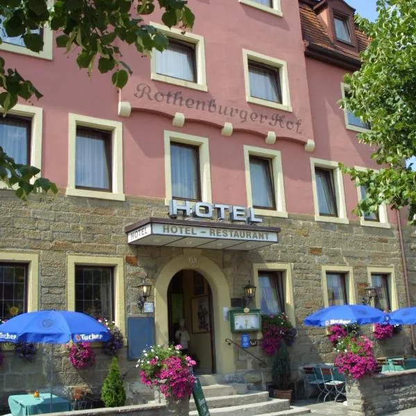Hotel Rothenburger Hof, hotel em Rothenburg ob der Tauber