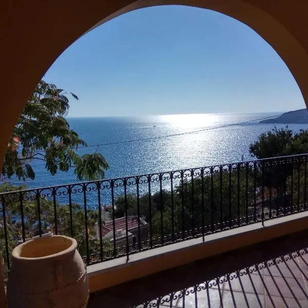 Platy gialos, amazing view, hotel in Panormos Kalymnos