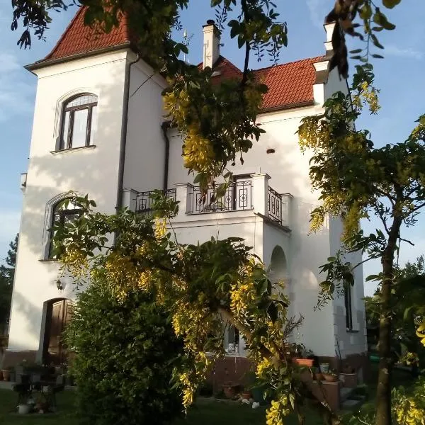 Villa Liduška s kavárnou, hotel v Bechyni
