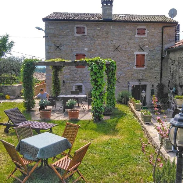 al Merlo Olivo, rural istrian house, hotel v destinácii Buje