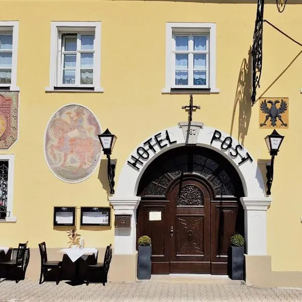 Garni Hotel Post, hotel em Weißenstadt