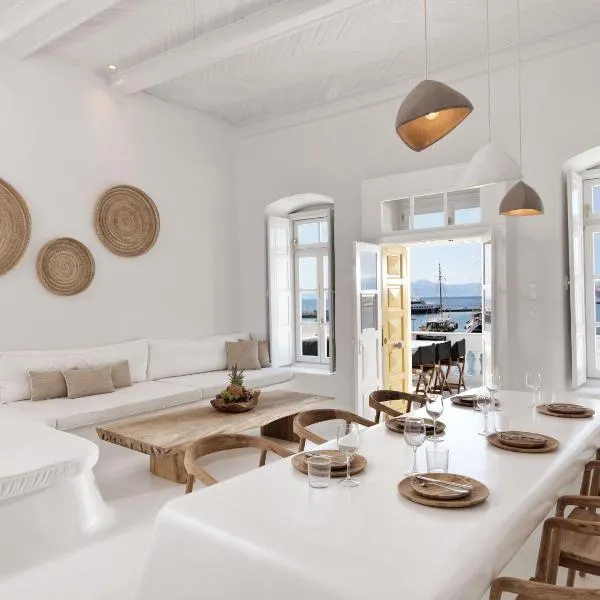Villa Kampani Sea View Villa Mykonos Town、ミコノス・シティのホテル