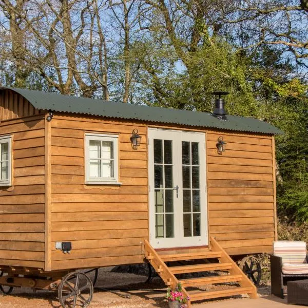 Luxury Shepherds Hut, hotel in Bransgore