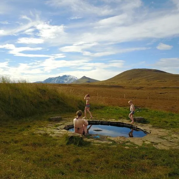 Laugarfell Accommodation & Hot Springs, hótel í Óbyggðasetri