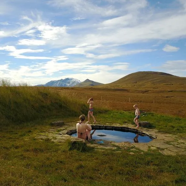 Laugarfell Accommodation & Hot Springs, hotel em Valþjófsstaður