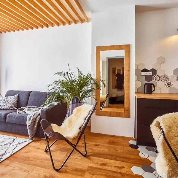 Apartmán Šestka - u kabinové lanovky Jánské Lázně, khách sạn ở Janske Lazne