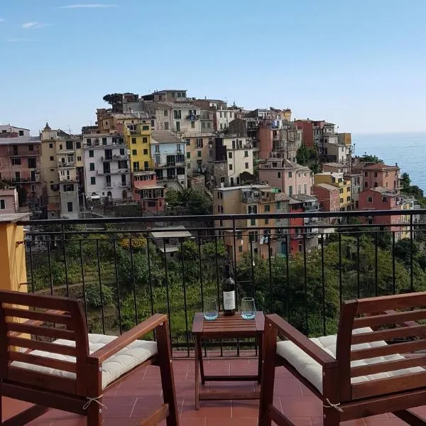 Cecio 5 Terre Rooms, hótel í Corniglia