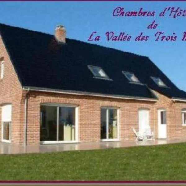 La Vallée des Trois Monts – hotel w mieście Saint-Sylvestre-Cappel