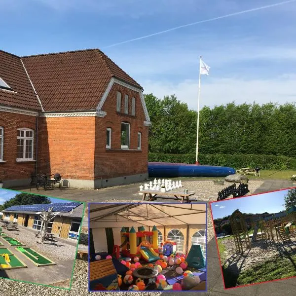 Hestkær Family Rooms Summer Camp, khách sạn ở Krogager