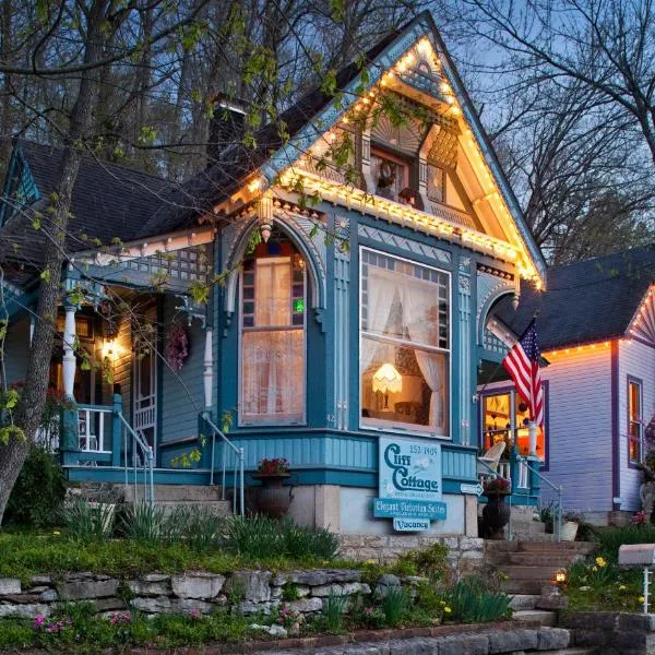 Cliff Cottage Inn, Downtown Bed & Breakfast, hotel v destinaci Eureka Springs