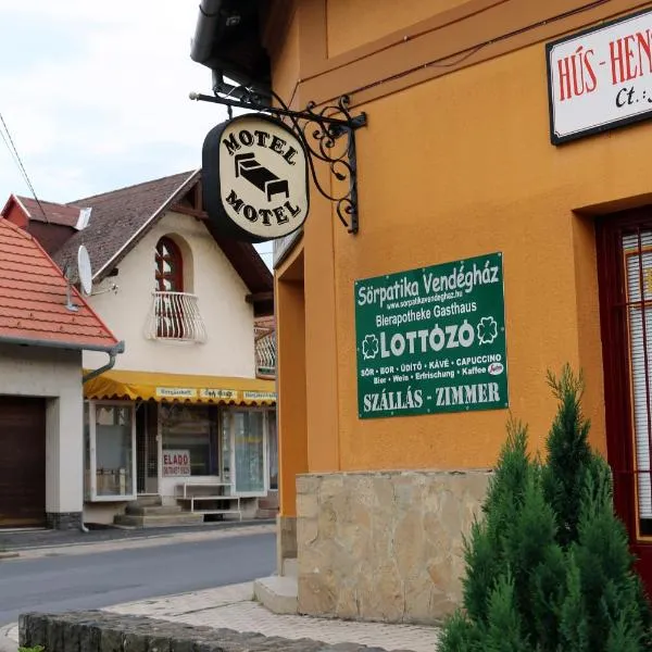 Sörpatika Vendégház, hotel em Badacsonytomaj