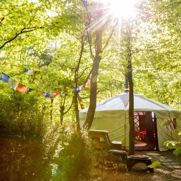 Larkhill Tipis and Yurts, hotel v destinaci Carmarthen