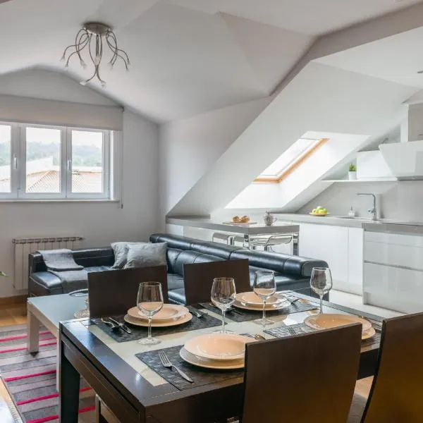 Alojamiento Santa Maria, ξενοδοχείο σε Milladoiro