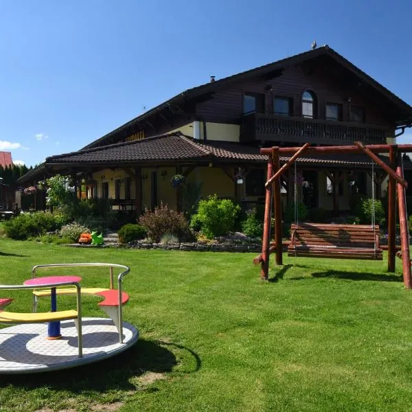 Villa Victoria Penzion, hotel Szentivánban