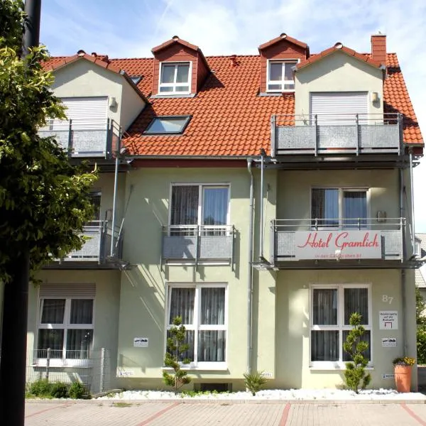 Hotel Gramlich, viešbutis mieste Hiršbergas prie Bergštrasės