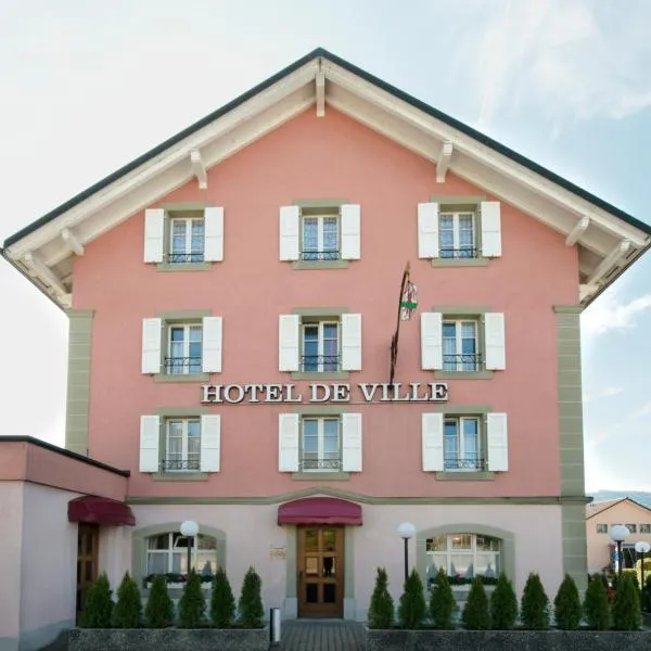 Hôtel-de-Ville d'Attalens, hotel in Châtel-Saint-Denis