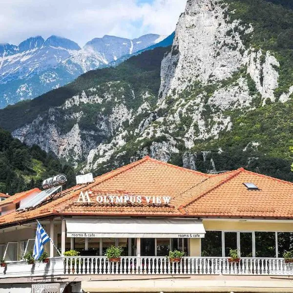 Olympus View Rooms Sauna & Spa, hotel v destinaci Litochoro