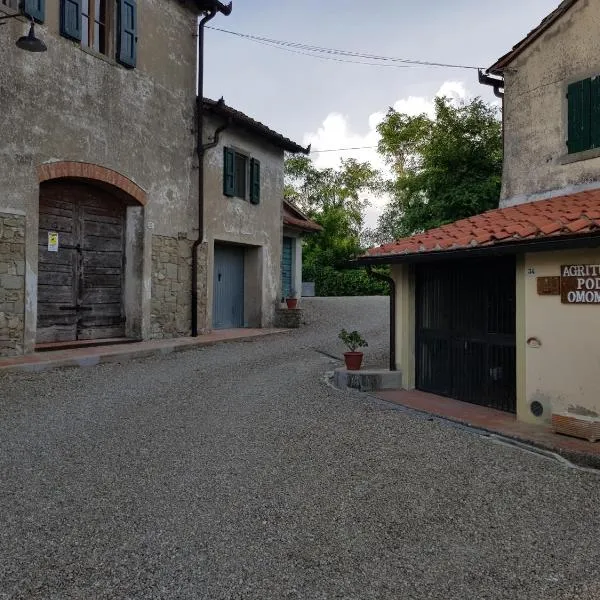Agriturismo Podere Omomorto, hotel v destinácii Pratovecchio