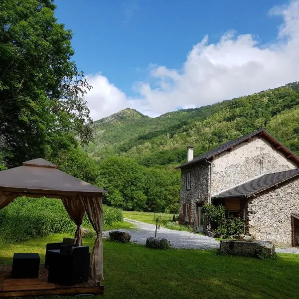 Gite la Fargue de Cabre, hotel en Goulier-et-Olbier