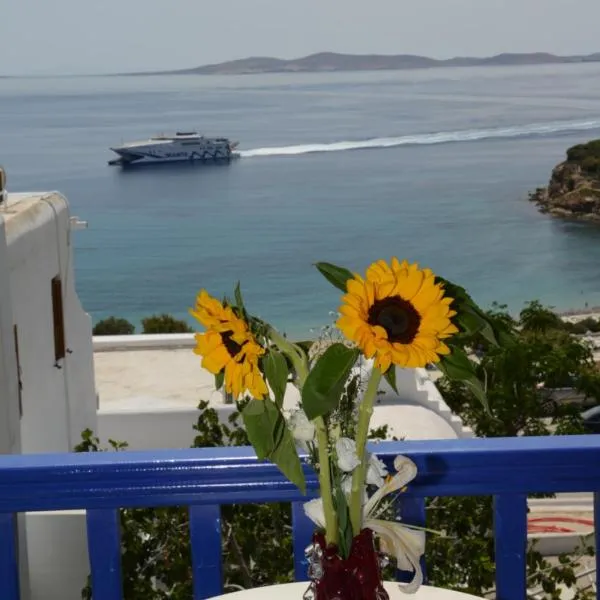 Fraskoula's Beach, hotel di Agios Stefanos
