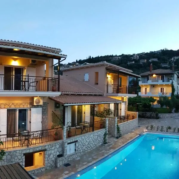Alkionis Pool View Apartments, hotel a Città di Lefkada