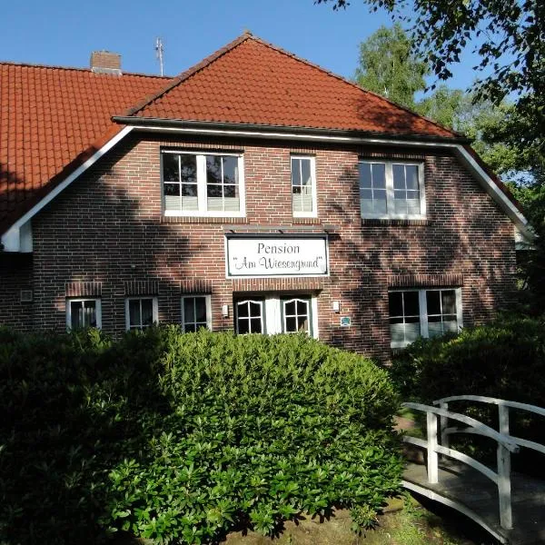 Pension Am Wiesengrund, hotel en Detern