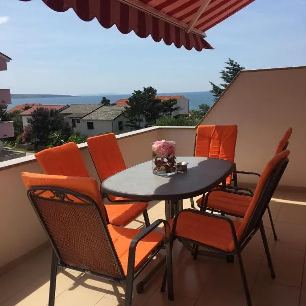 Appartements Antunovic, hotel v destinaci Povljana