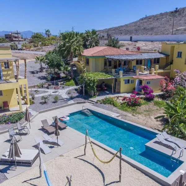 Casa Flores Casitas, hotel in Todos Santos