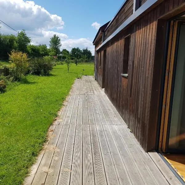 Le ptit Venton maison écologique pour particulier ou professionnel, hotel di La Jaille-Yvon