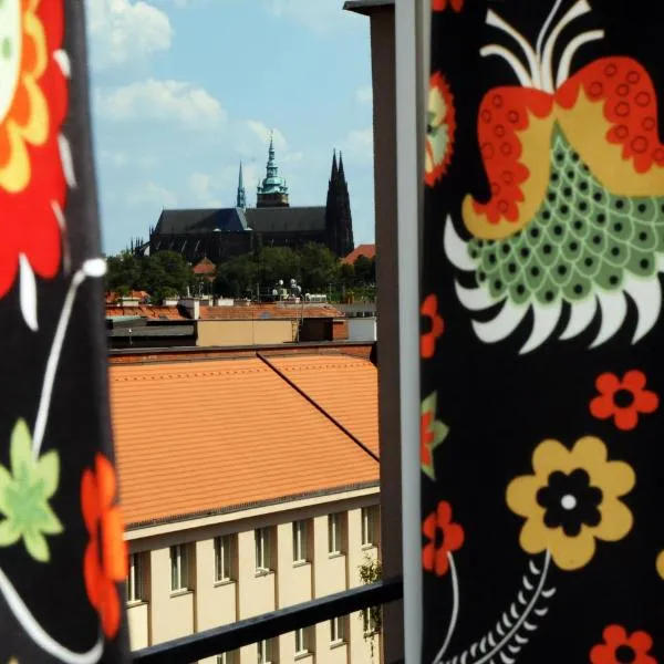 Panorama Prague Castle with Terrace, hotell i Prag