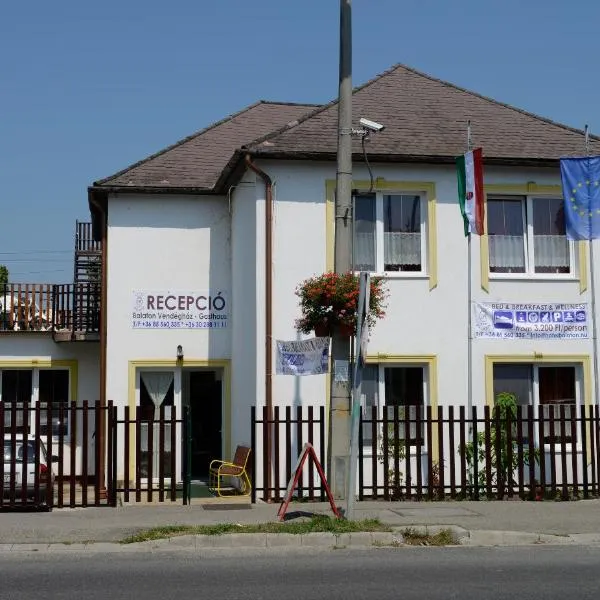 Balaton Vendégház Fonyód, отель в Фоньоде