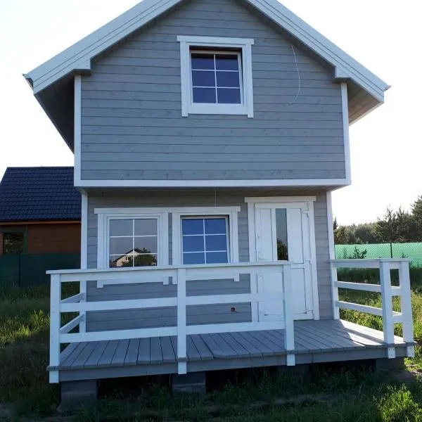 ul Nowa 18 1Holzhaus, hotel in Wierzchucino