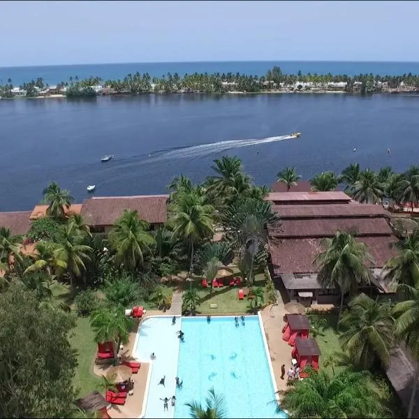 Hotel Coucoue Lodge, hotel v destinaci Assinie