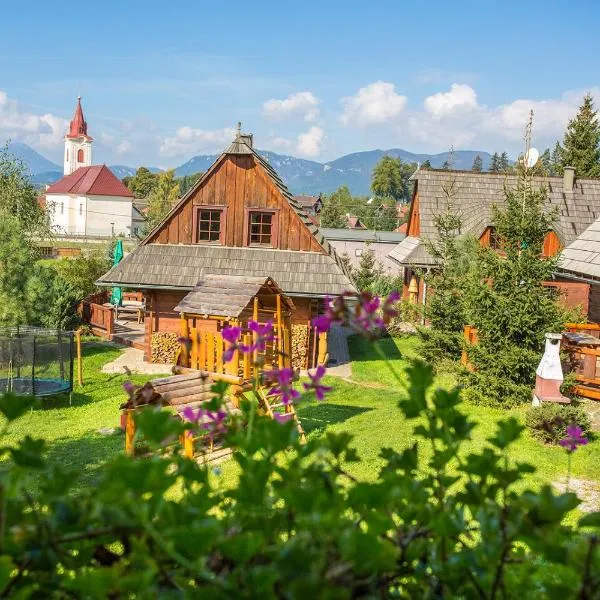 Rekreačné chalupy, hotel v Liptovském Trnovci